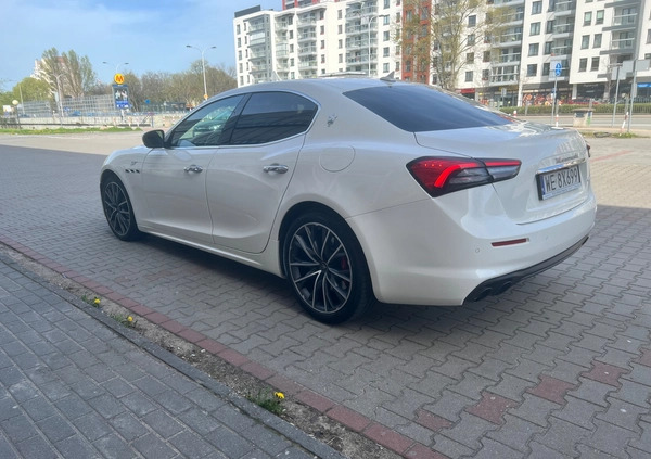 Maserati Ghibli cena 249000 przebieg: 20000, rok produkcji 2022 z Warszawa małe 92